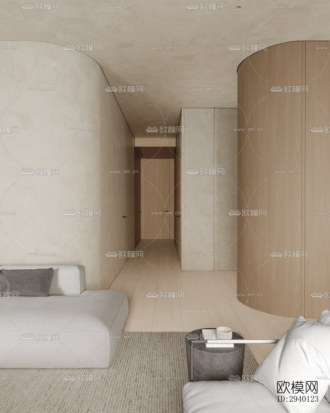 北欧平层效果图下载（渲染图15）