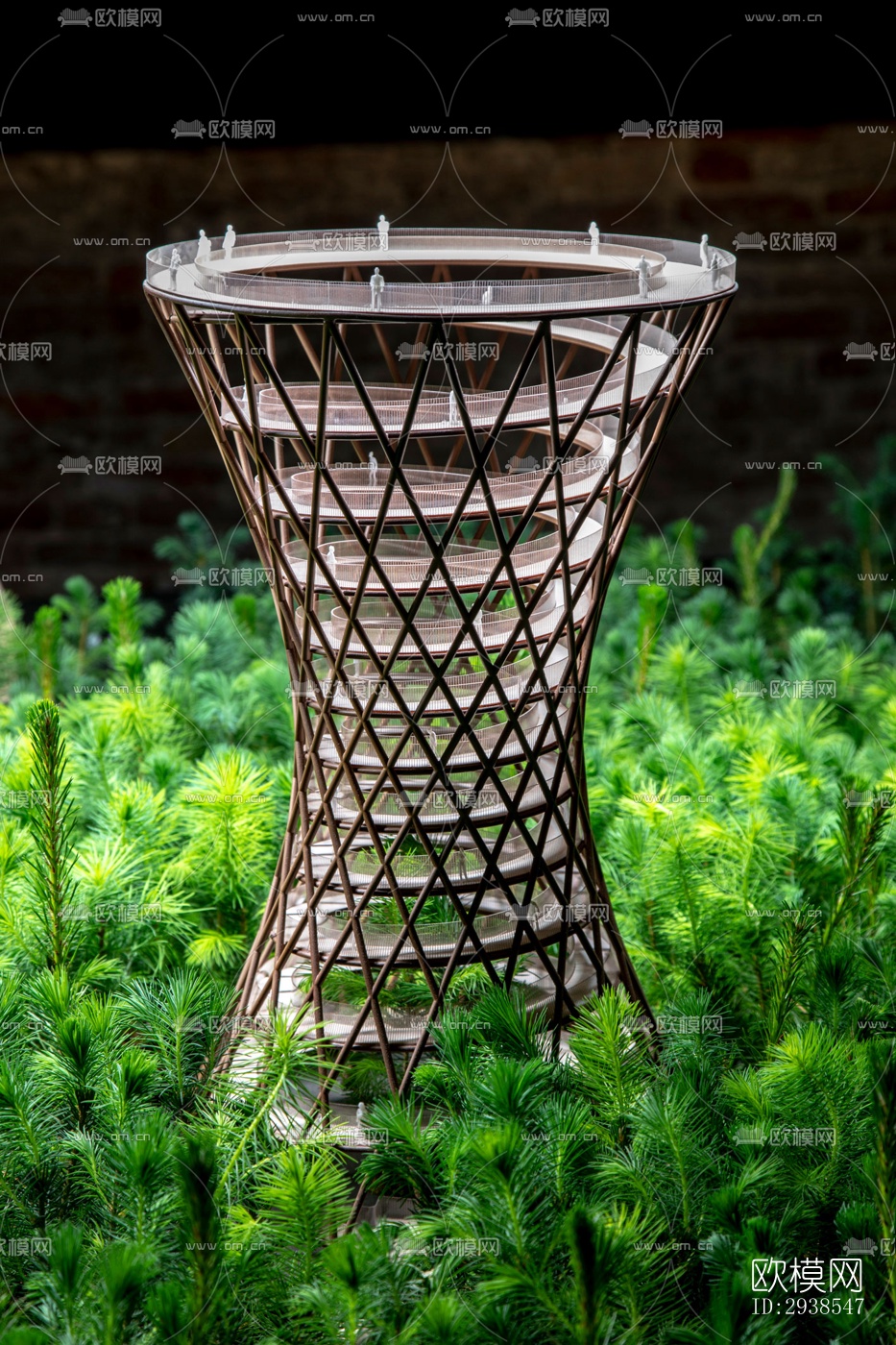 工业风展览展厅效果图下载（渲染图10）