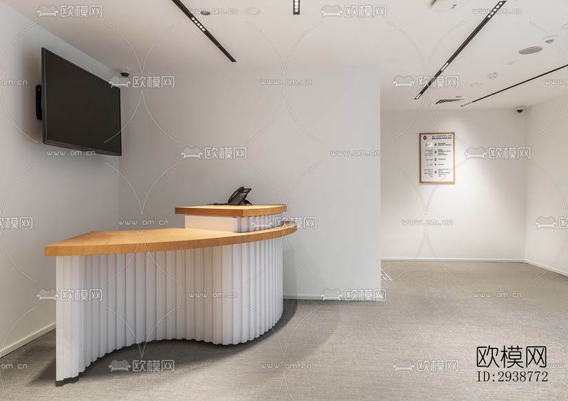 现代展览展厅效果图下载(渲染图20)