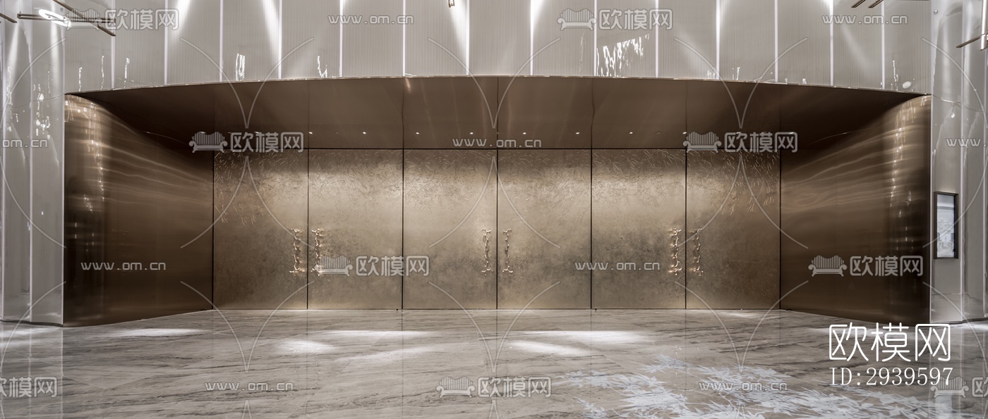 现代酒店民宿效果图下载（渲染图9）