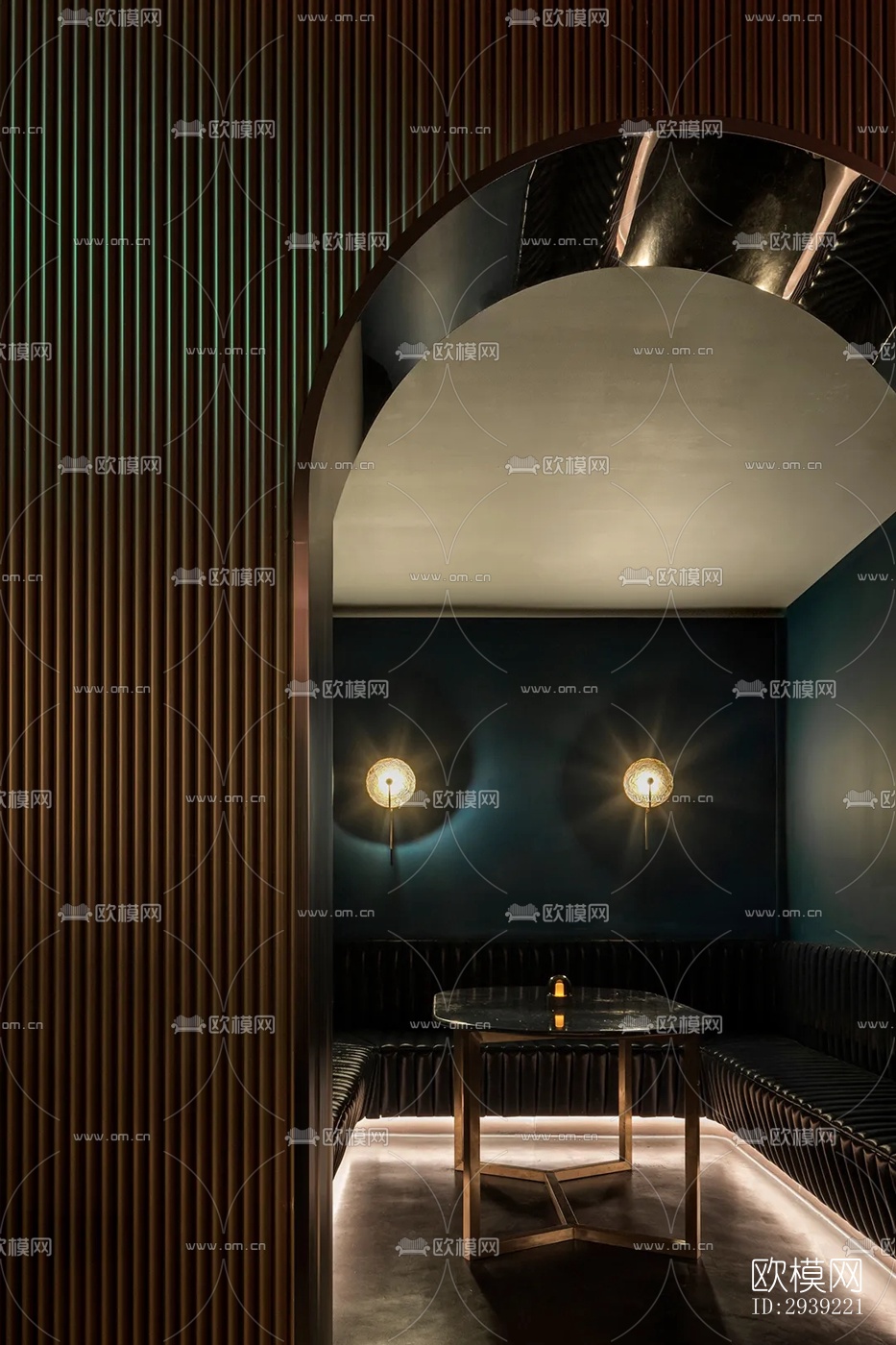 后现代酒店民宿效果图下载（渲染图1）