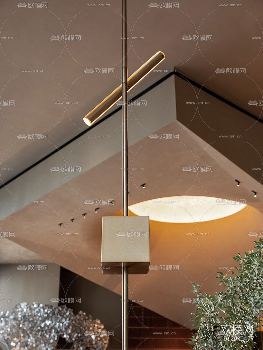 现代酒店民宿效果图下载（渲染图11）