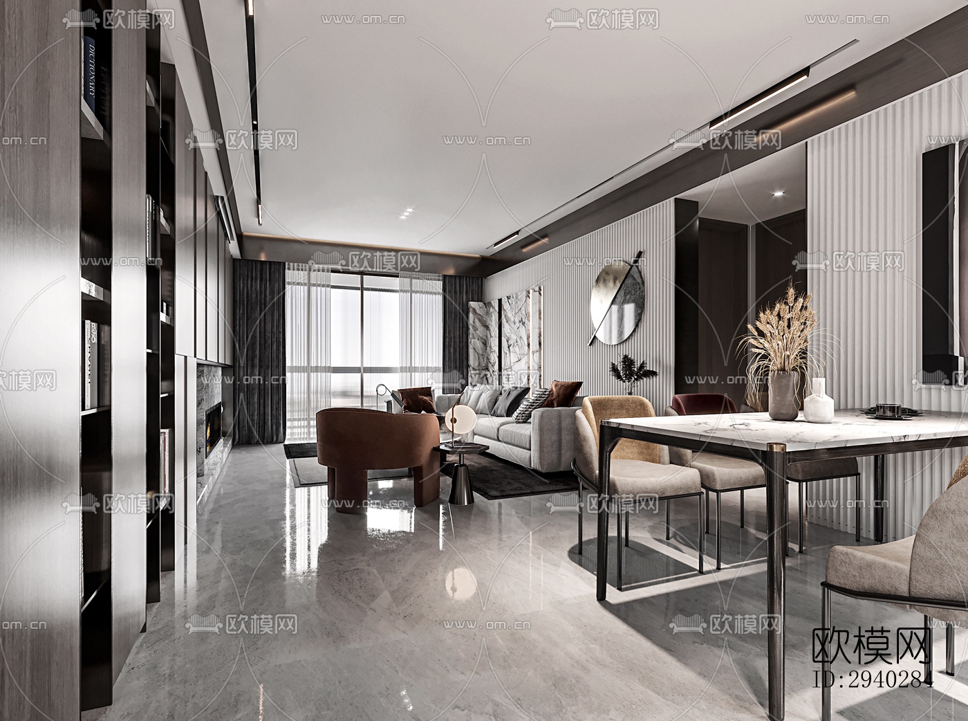 高级灰平层效果图下载（渲染图10）