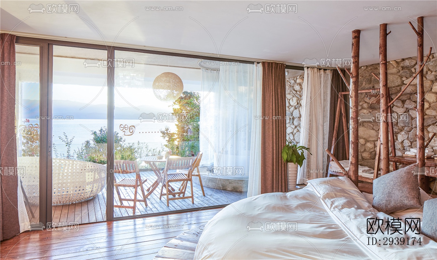 北欧酒店民宿效果图下载（渲染图17）