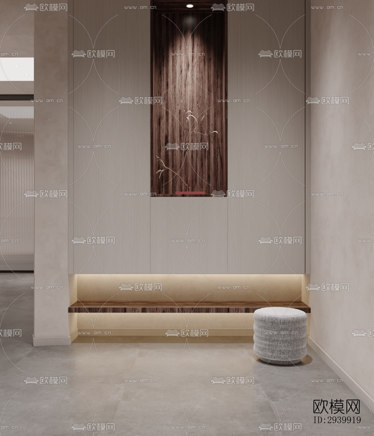 侘寂复式效果图下载（渲染图2）