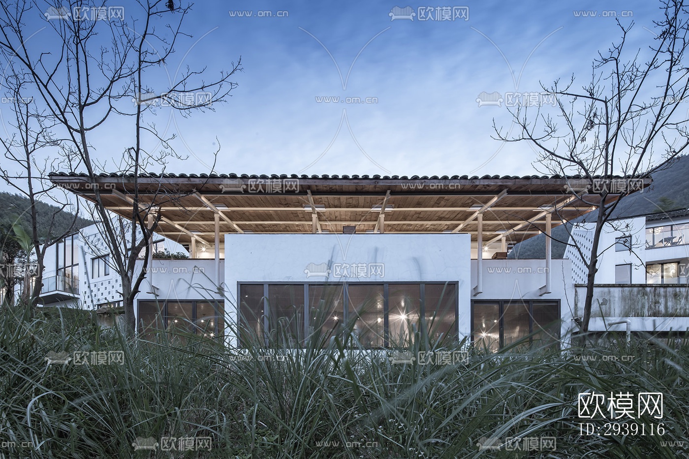 北欧酒店民宿效果图下载（渲染图9）