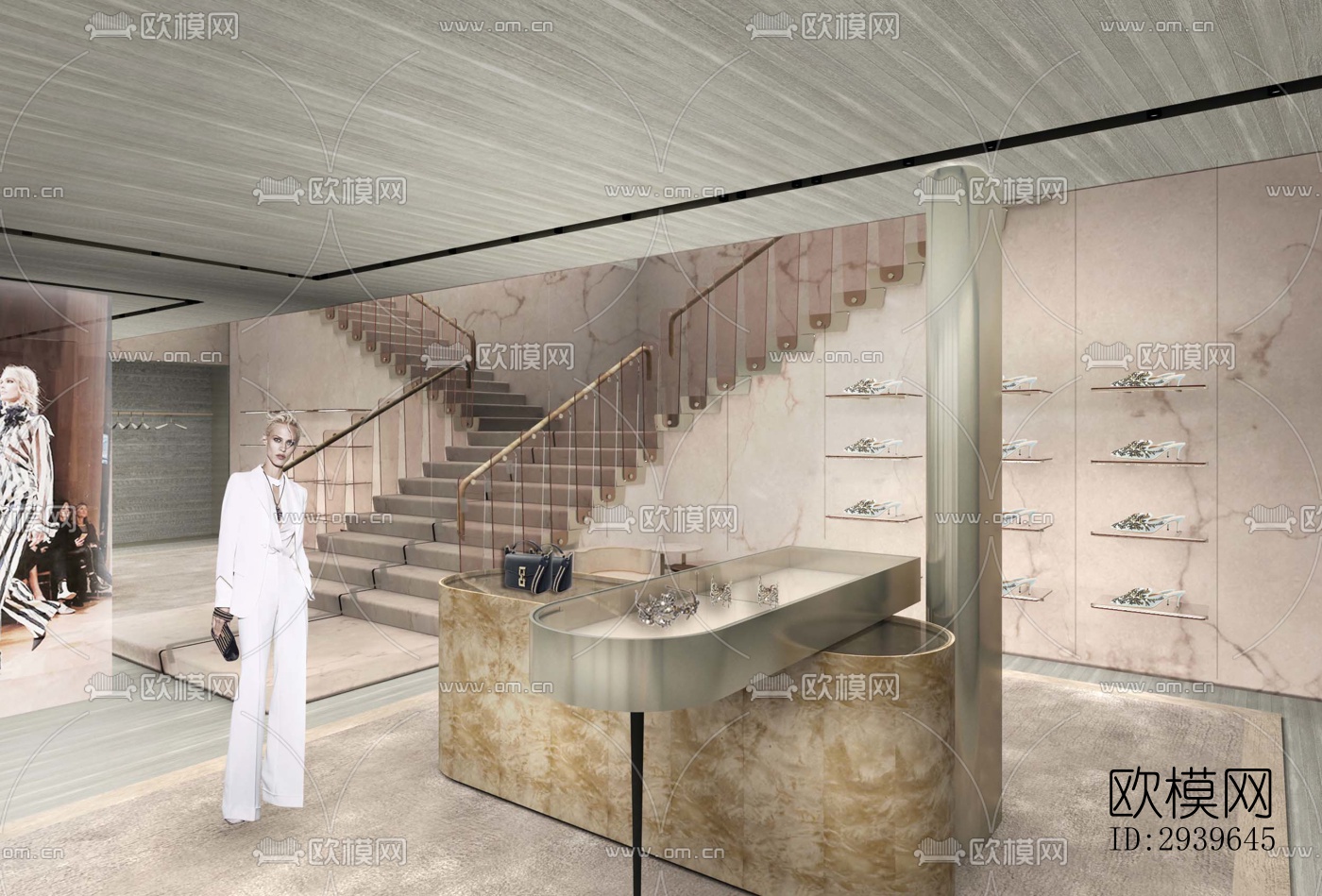 现代零售店铺效果图下载（渲染图12）