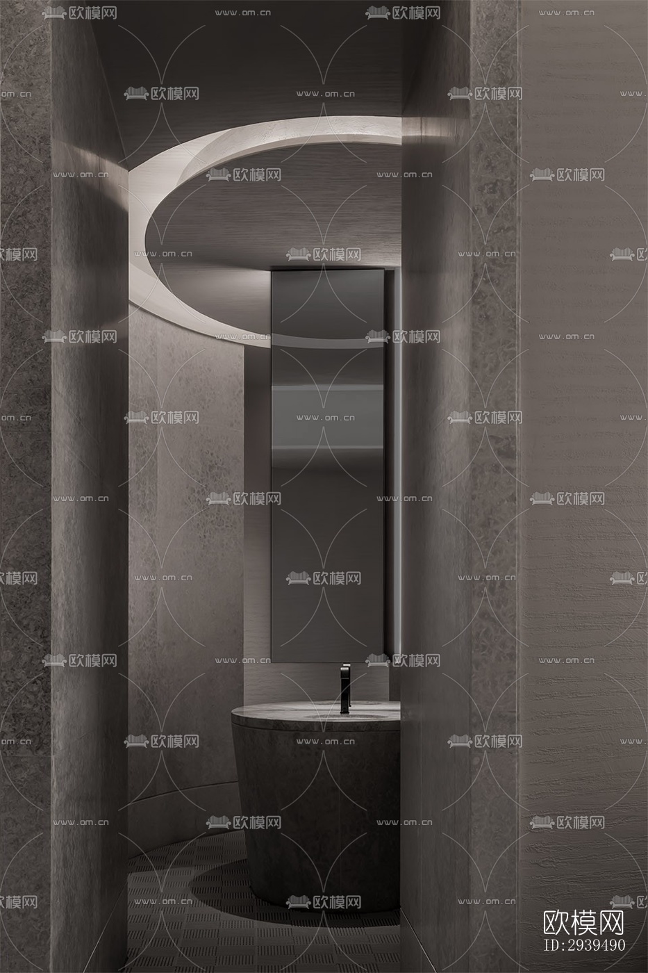 现代酒店民宿效果图下载（渲染图17）