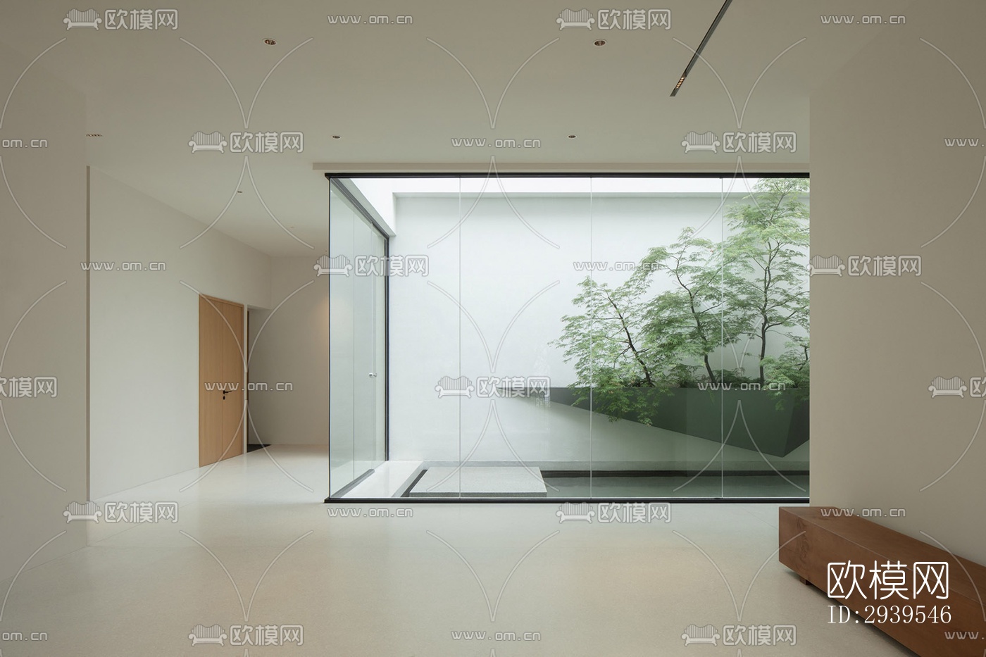 现代酒店民宿效果图下载（渲染图7）