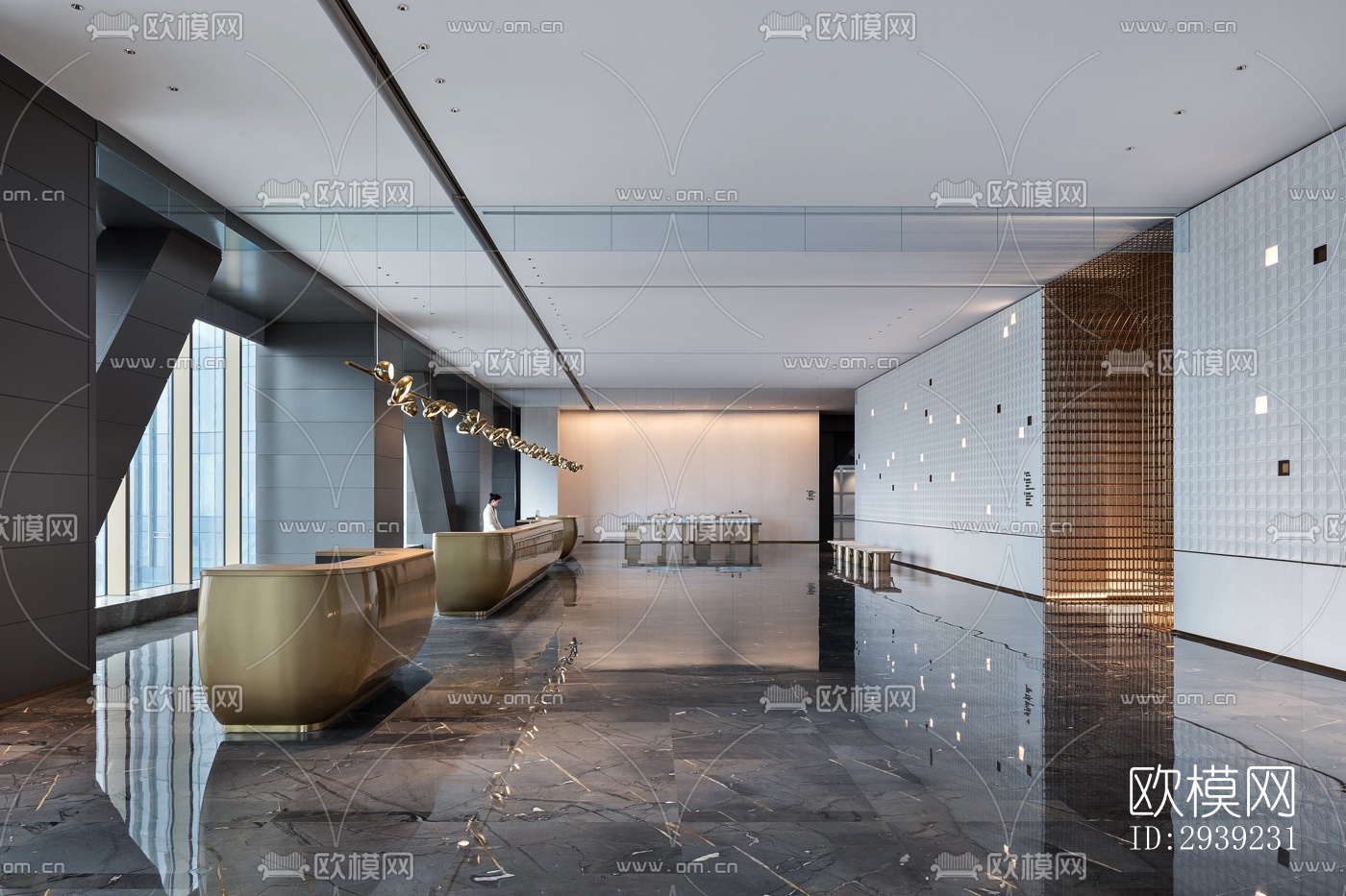 后现代酒店民宿效果图下载（渲染图18）