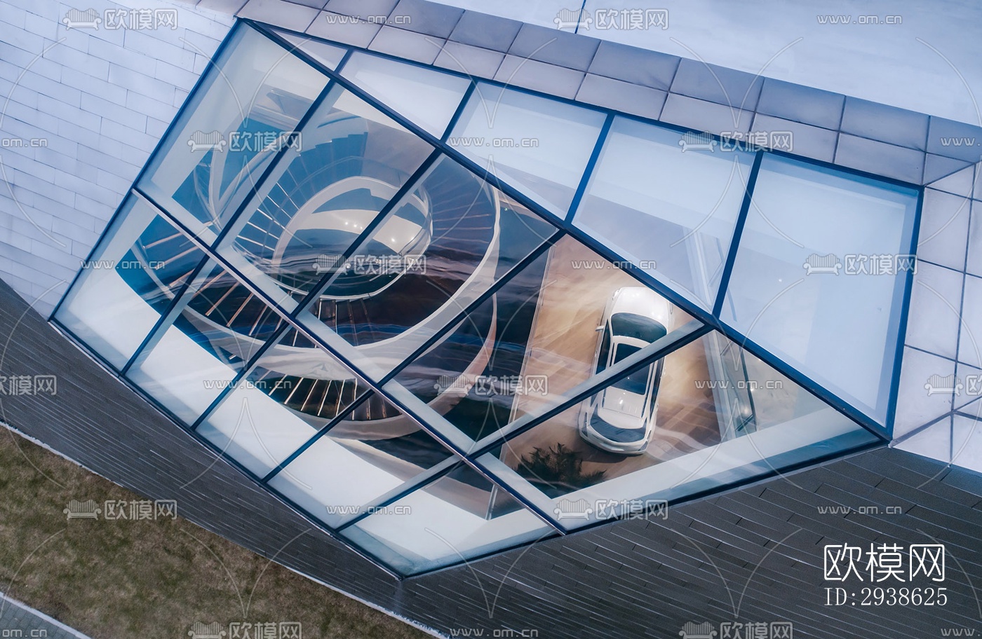 现代展览展厅效果图下载（渲染图20）