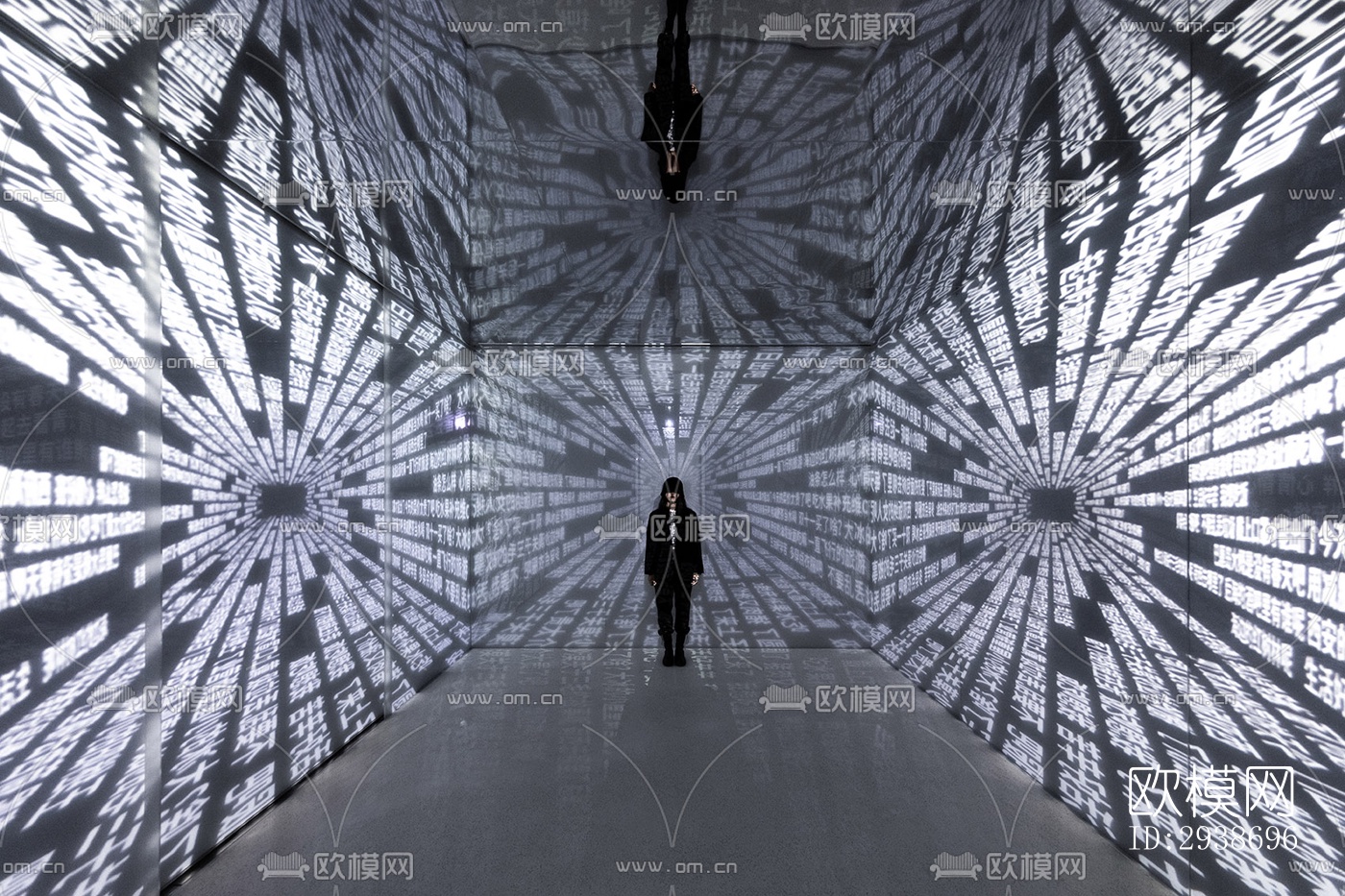 现代展览展厅效果图下载（渲染图17）