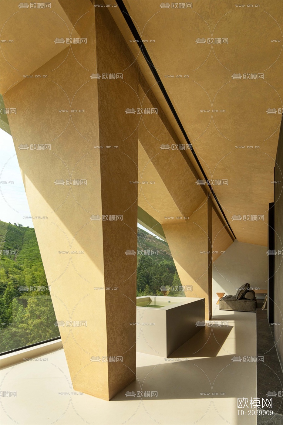 侘寂酒店民宿效果图下载（渲染图9）