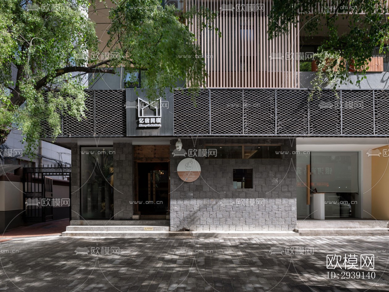 北欧酒店民宿效果图下载（渲染图2）