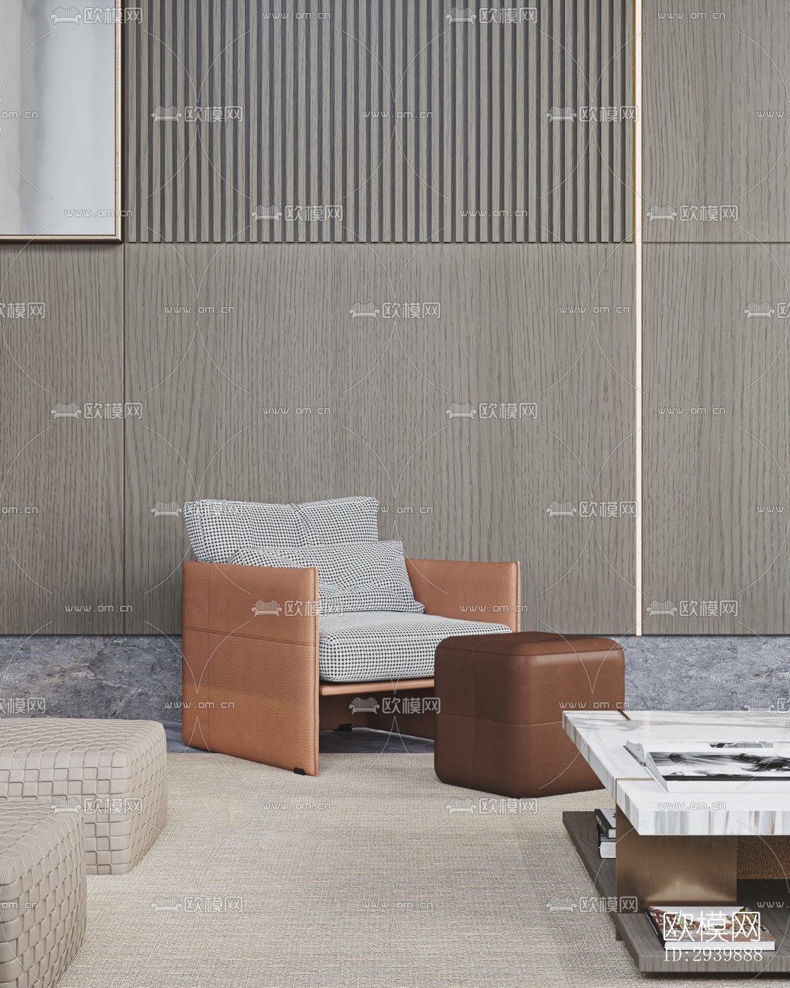 现代别墅效果图下载（渲染图3）