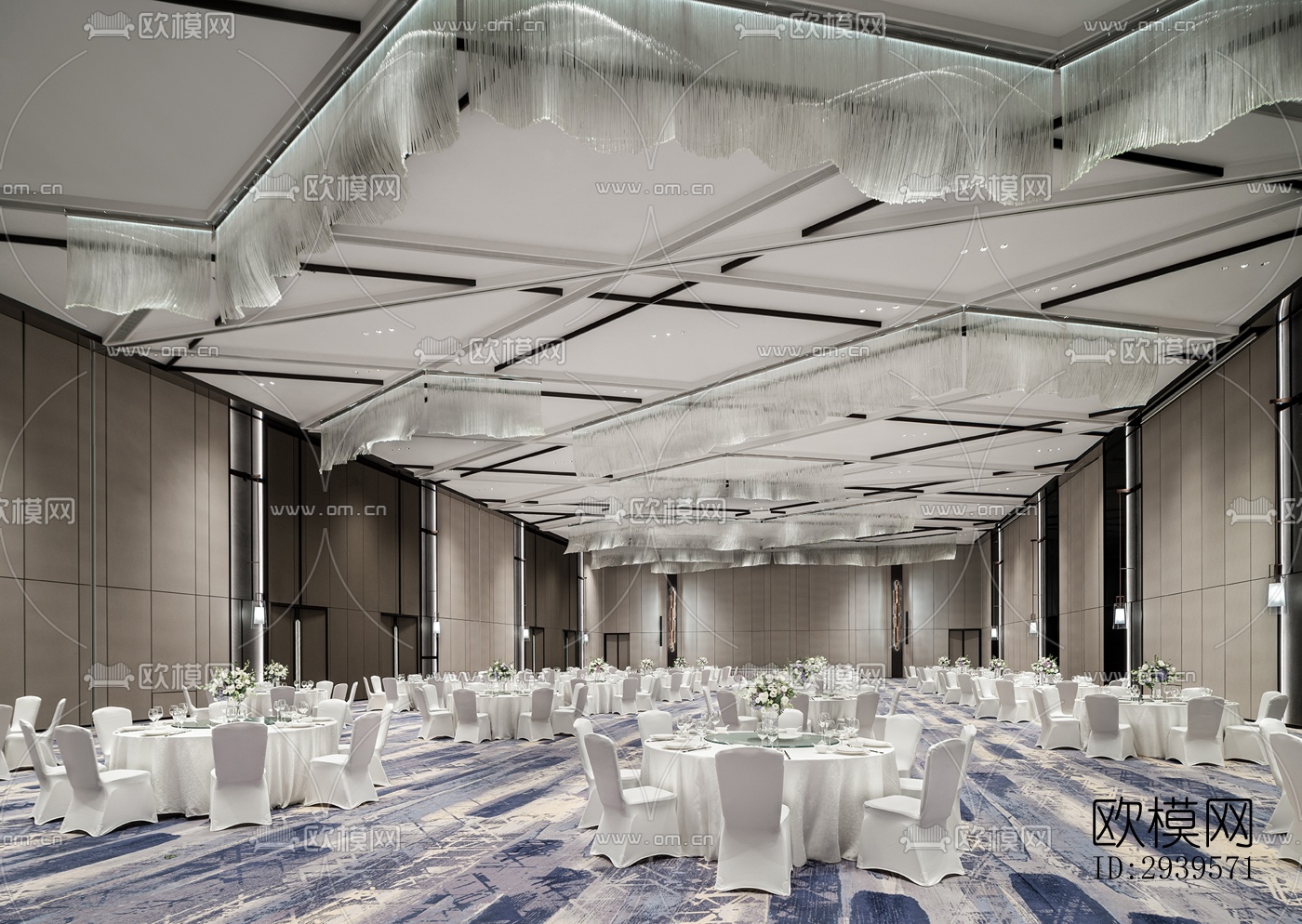 现代酒店民宿效果图下载（渲染图2）