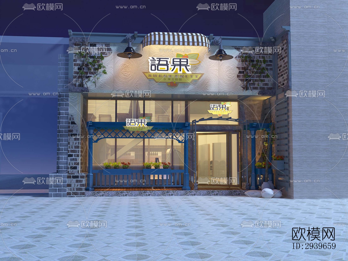 现代零售店铺效果图下载（渲染图9）