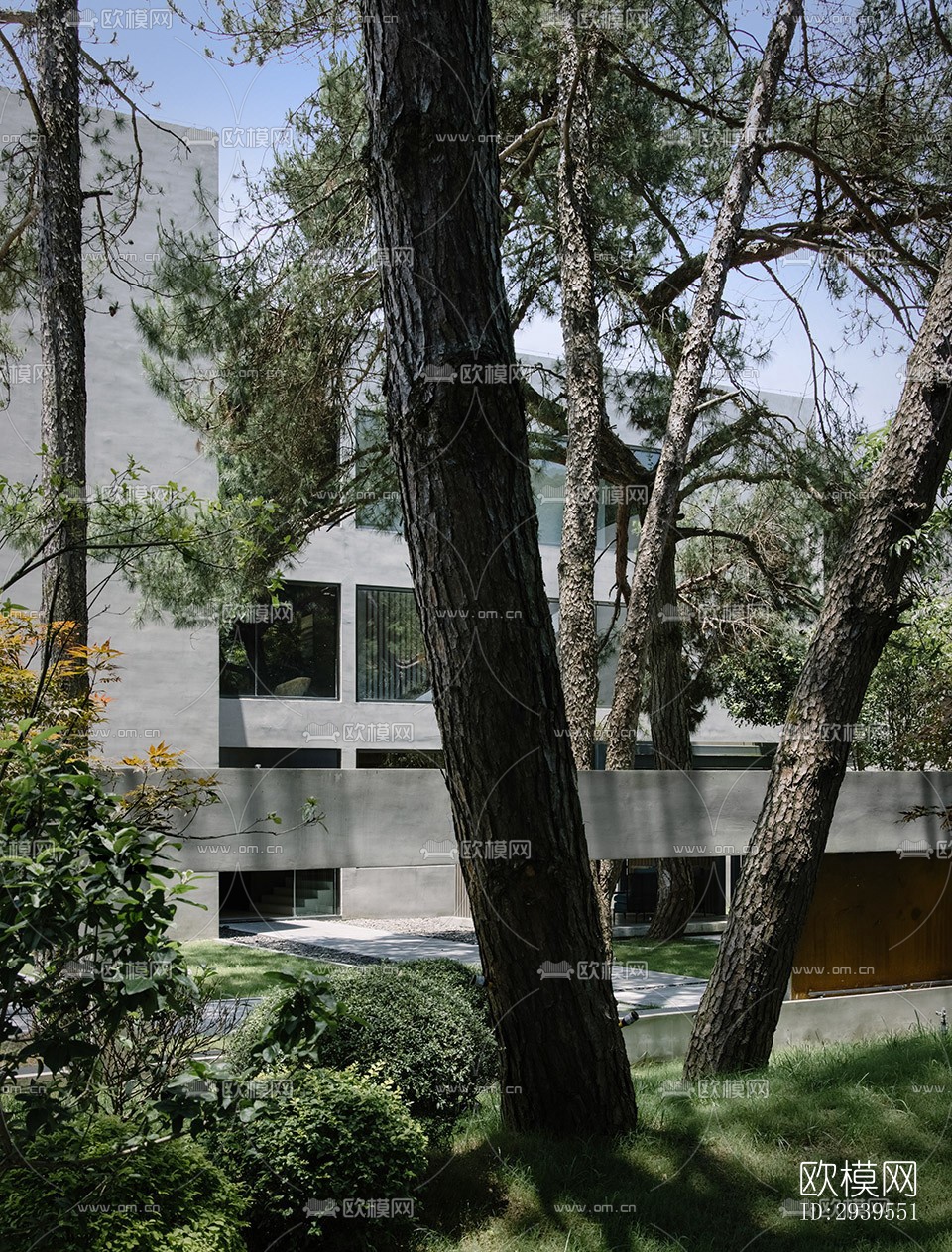 现代酒店民宿效果图下载（渲染图18）