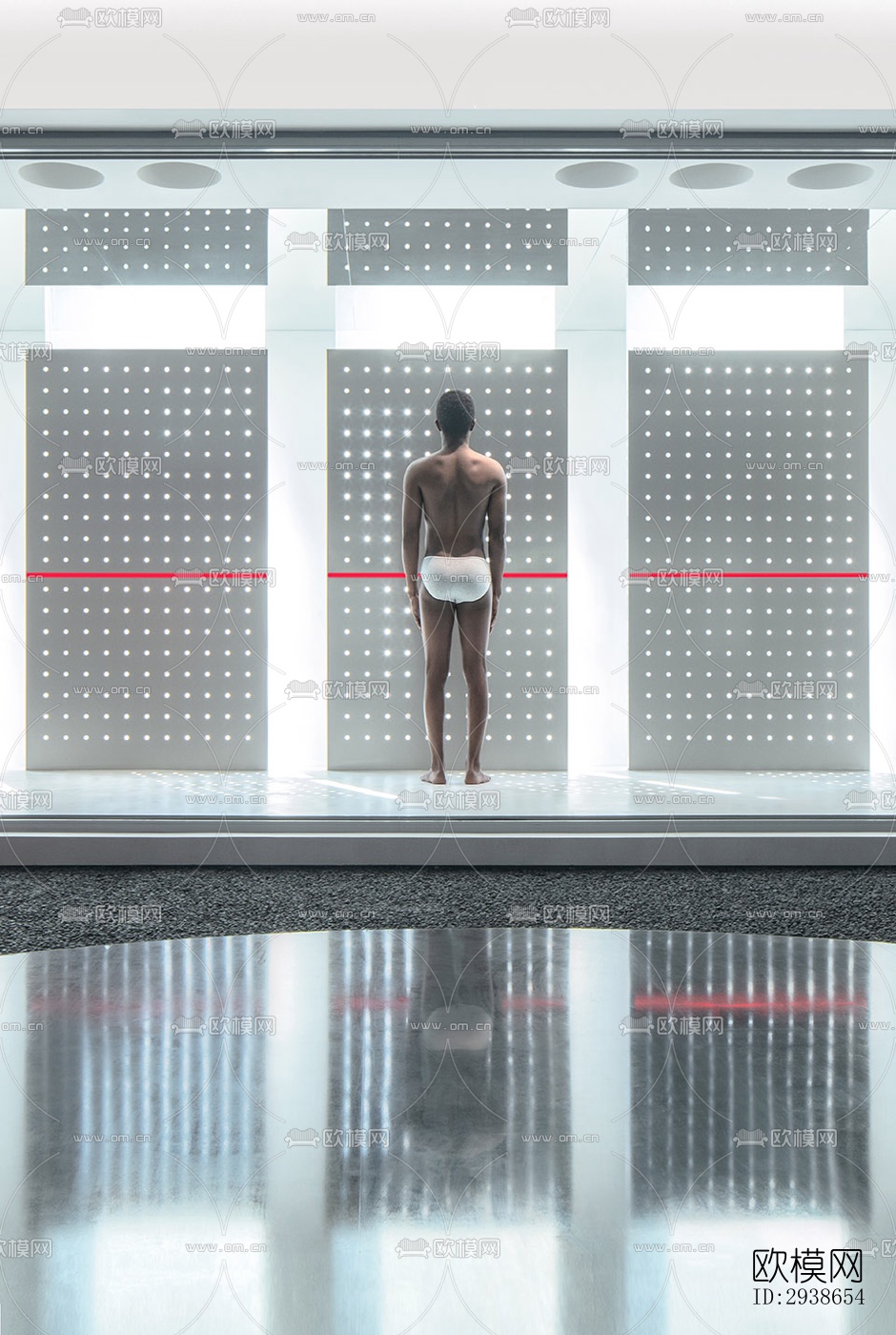 现代展览展厅效果图下载（渲染图16）