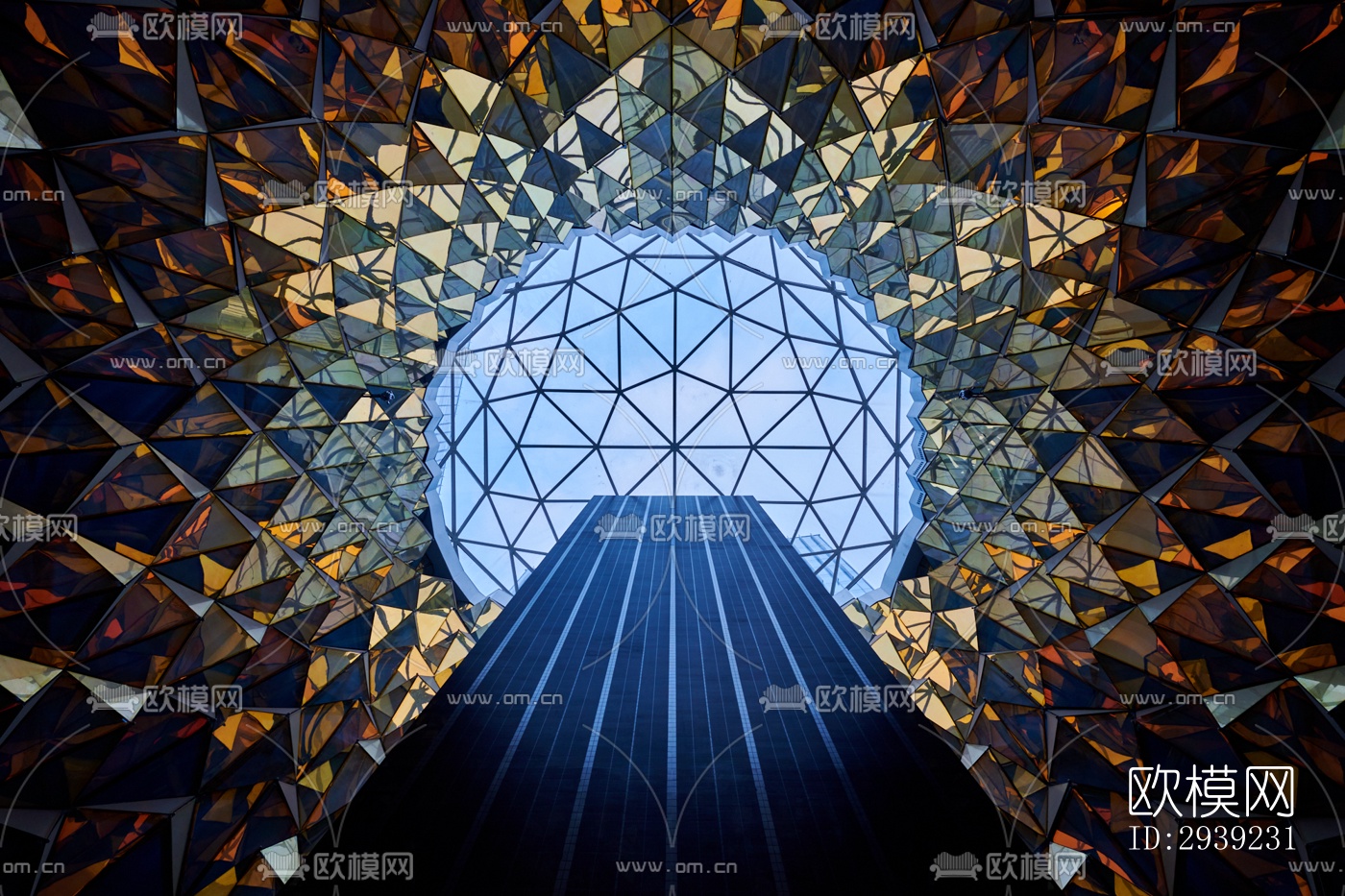 后现代酒店民宿效果图下载（渲染图4）