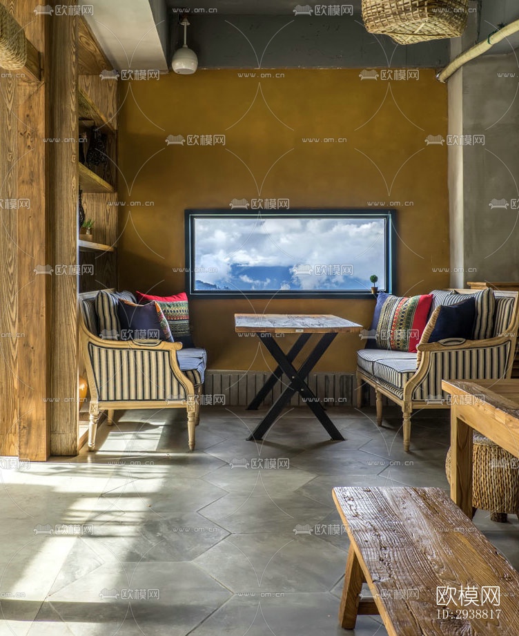 东南亚酒店民宿效果图下载（渲染图7）