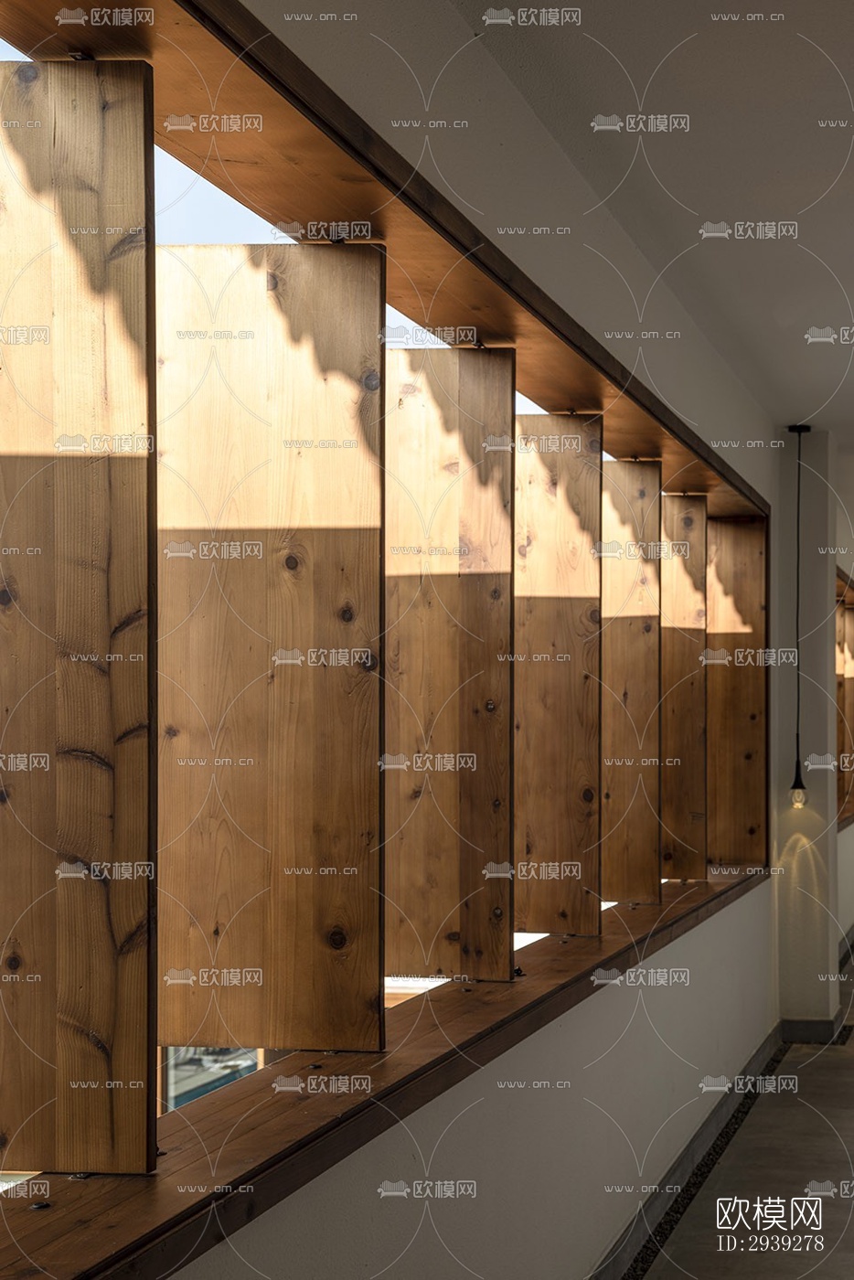 新中式酒店民宿效果图下载（渲染图3）