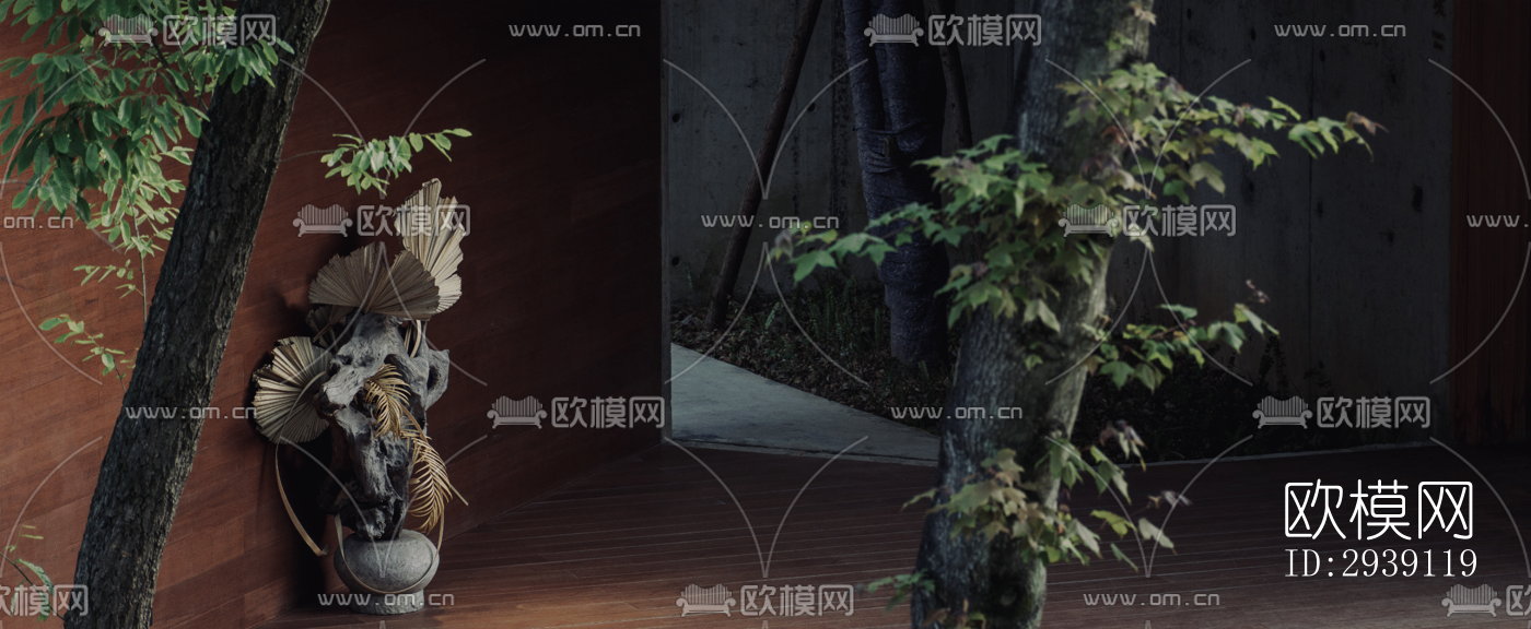 北欧酒店民宿效果图下载（渲染图8）