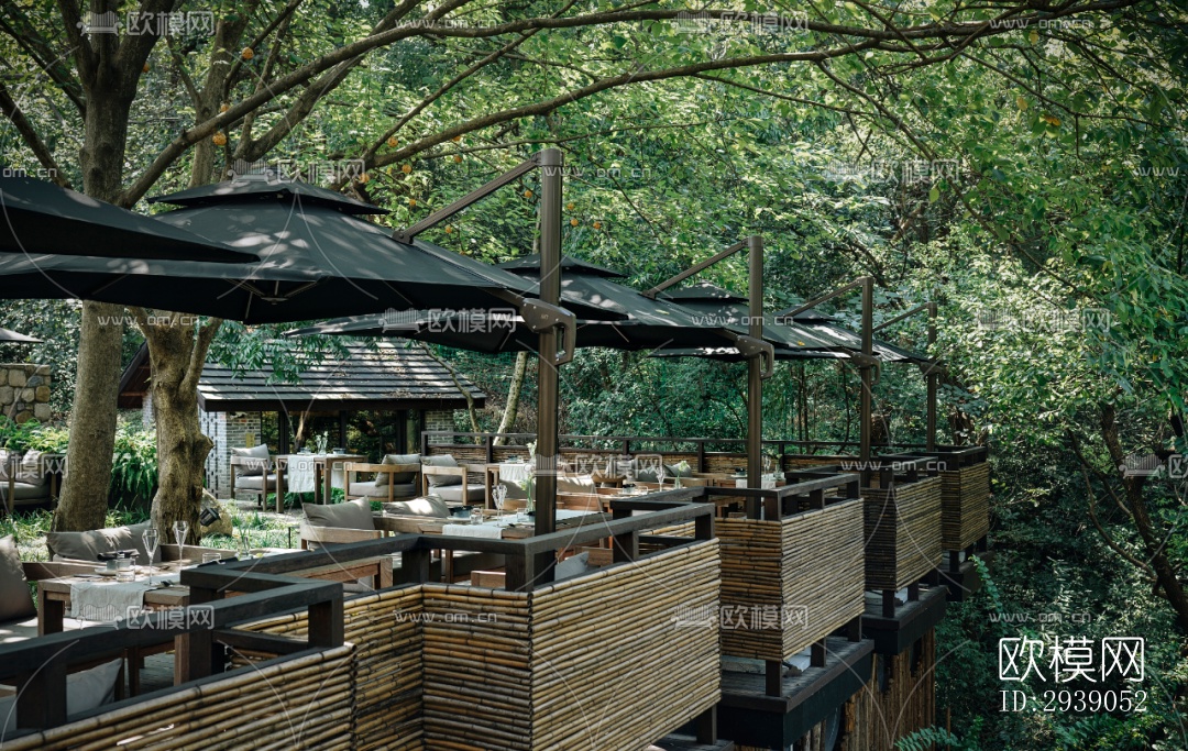 侘寂酒店民宿效果图下载（渲染图18）