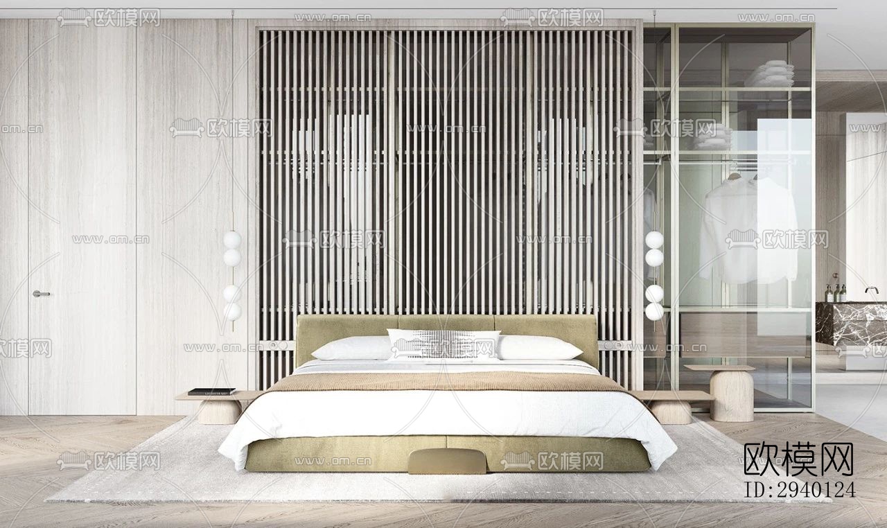 北欧平层效果图下载（渲染图3）