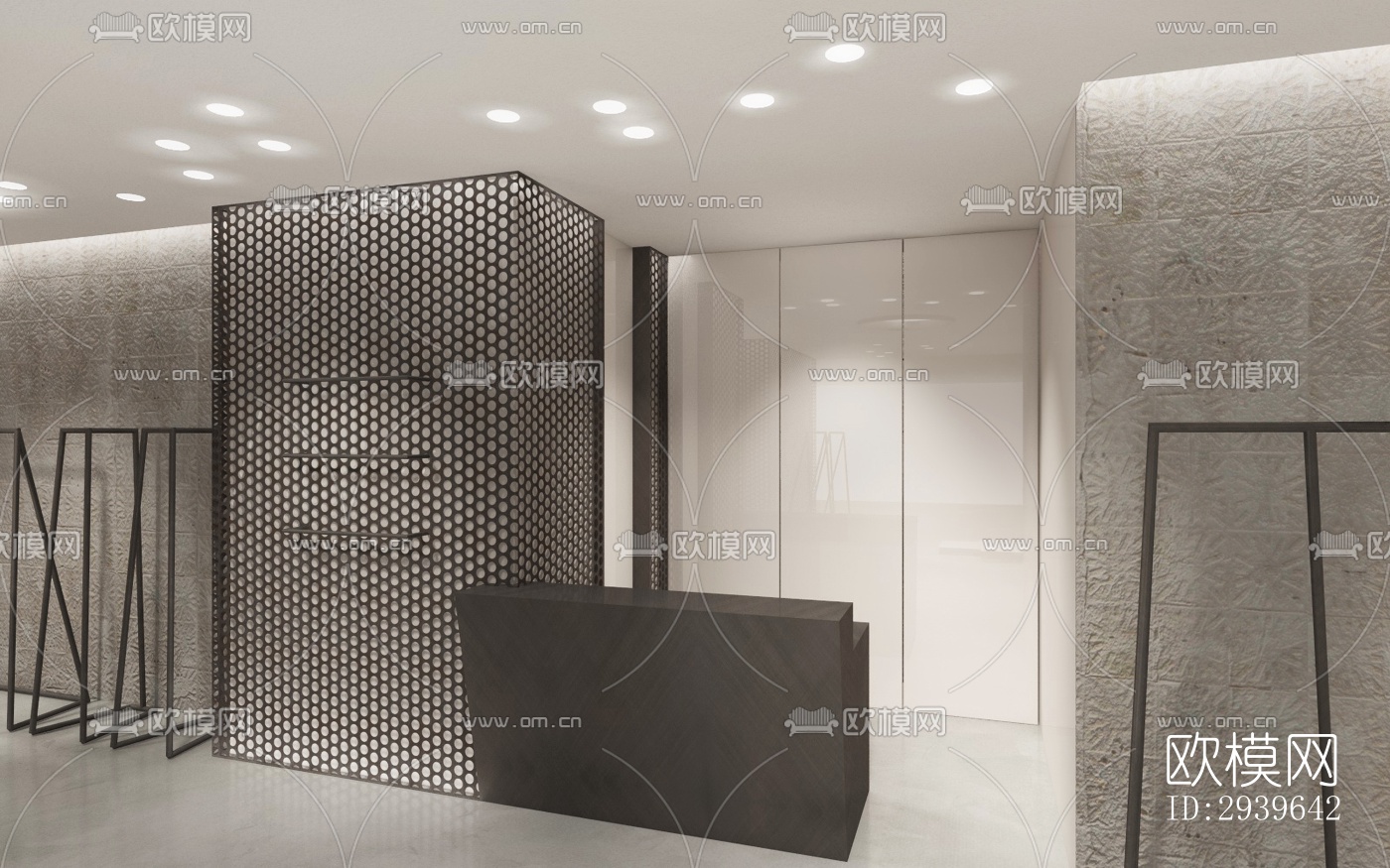 现代零售店铺效果图下载（渲染图2）