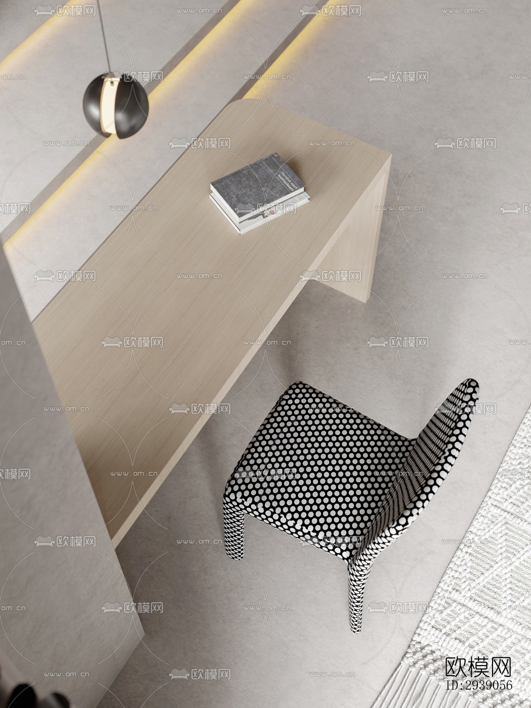 侘寂酒店民宿效果图下载（渲染图3）