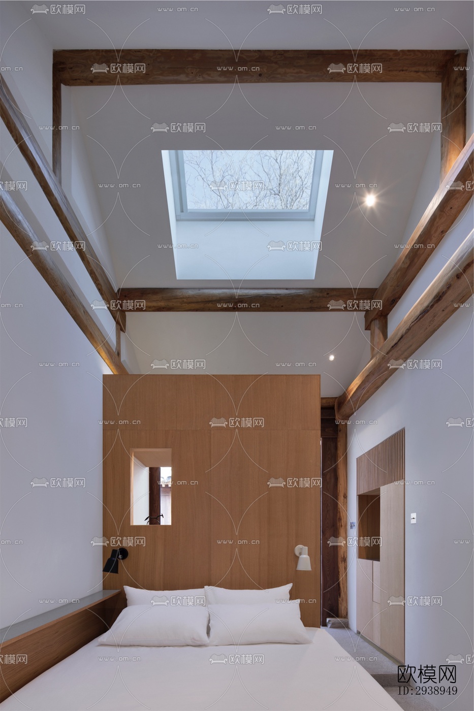 中式酒店民宿效果图下载（渲染图15）