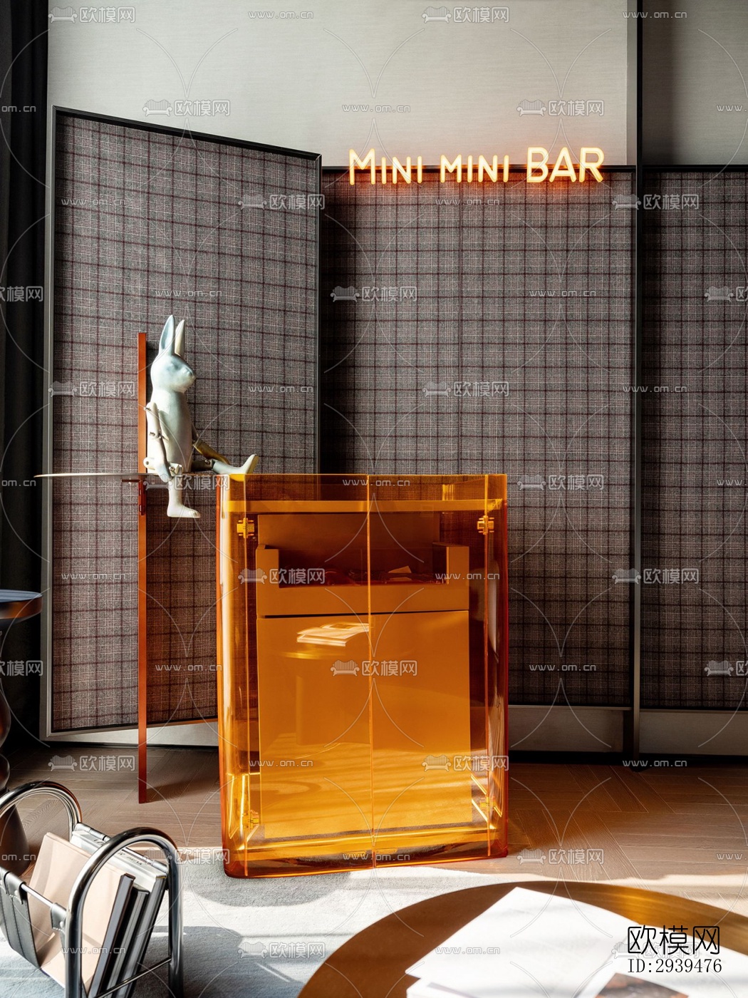 现代酒店民宿效果图下载（渲染图13）