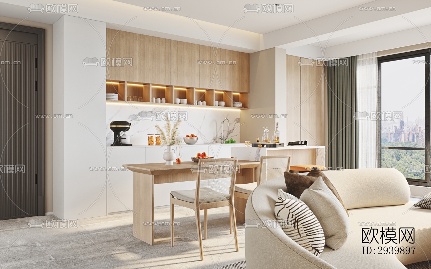 现代别墅效果图下载（渲染图15）