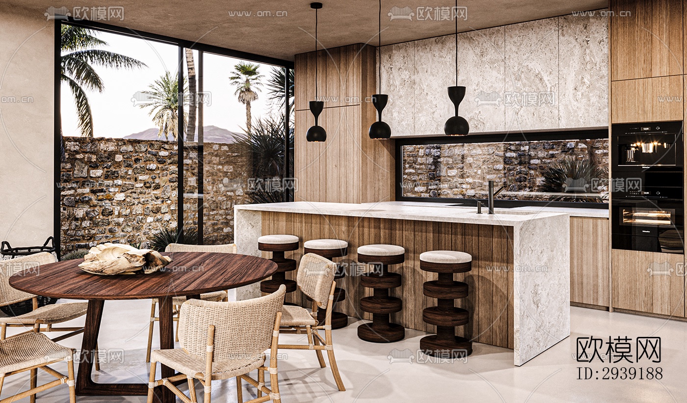 北欧酒店民宿效果图下载（渲染图5）