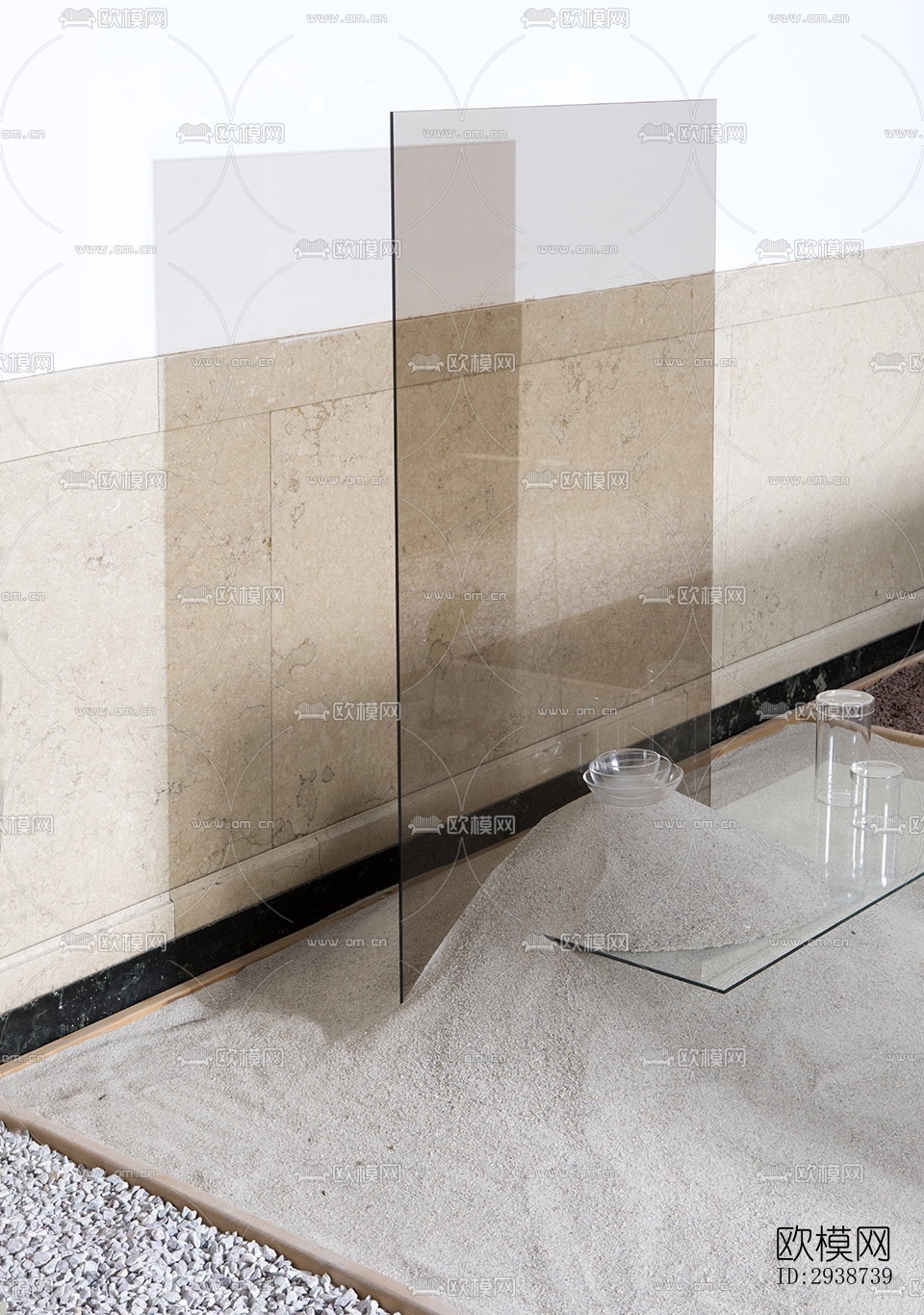 现代展览展厅效果图下载（渲染图17）