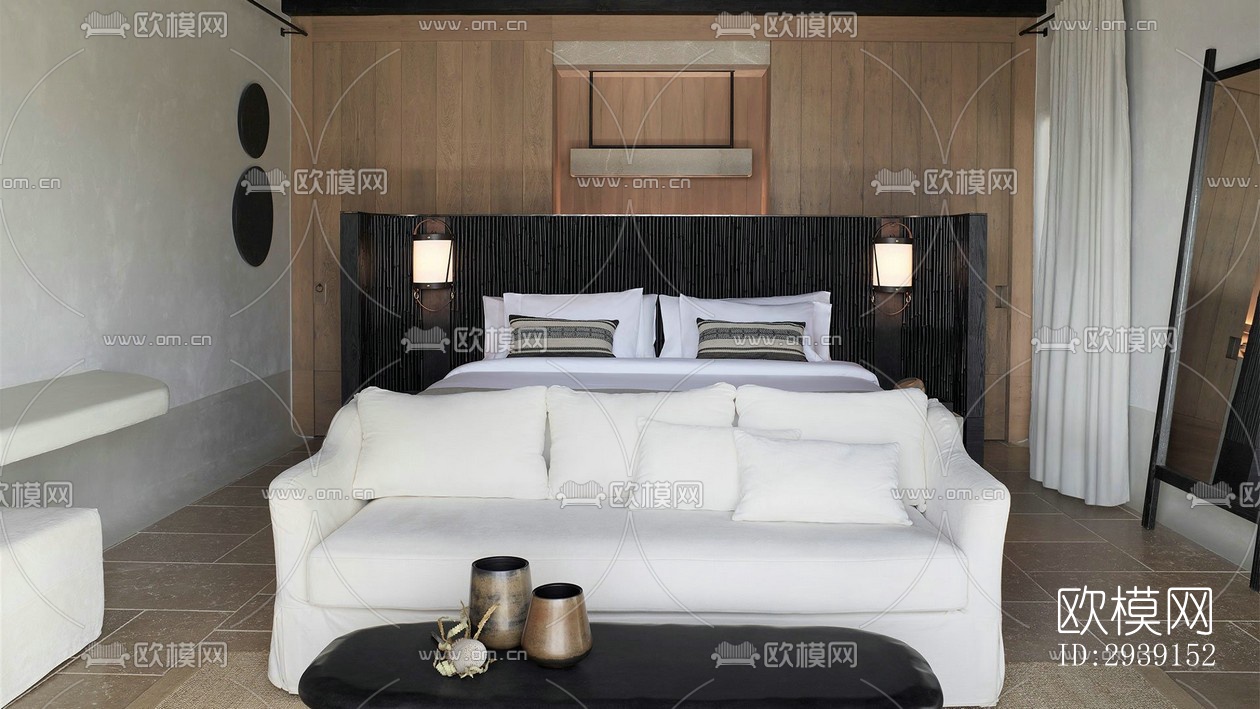 北欧酒店民宿效果图下载（渲染图6）