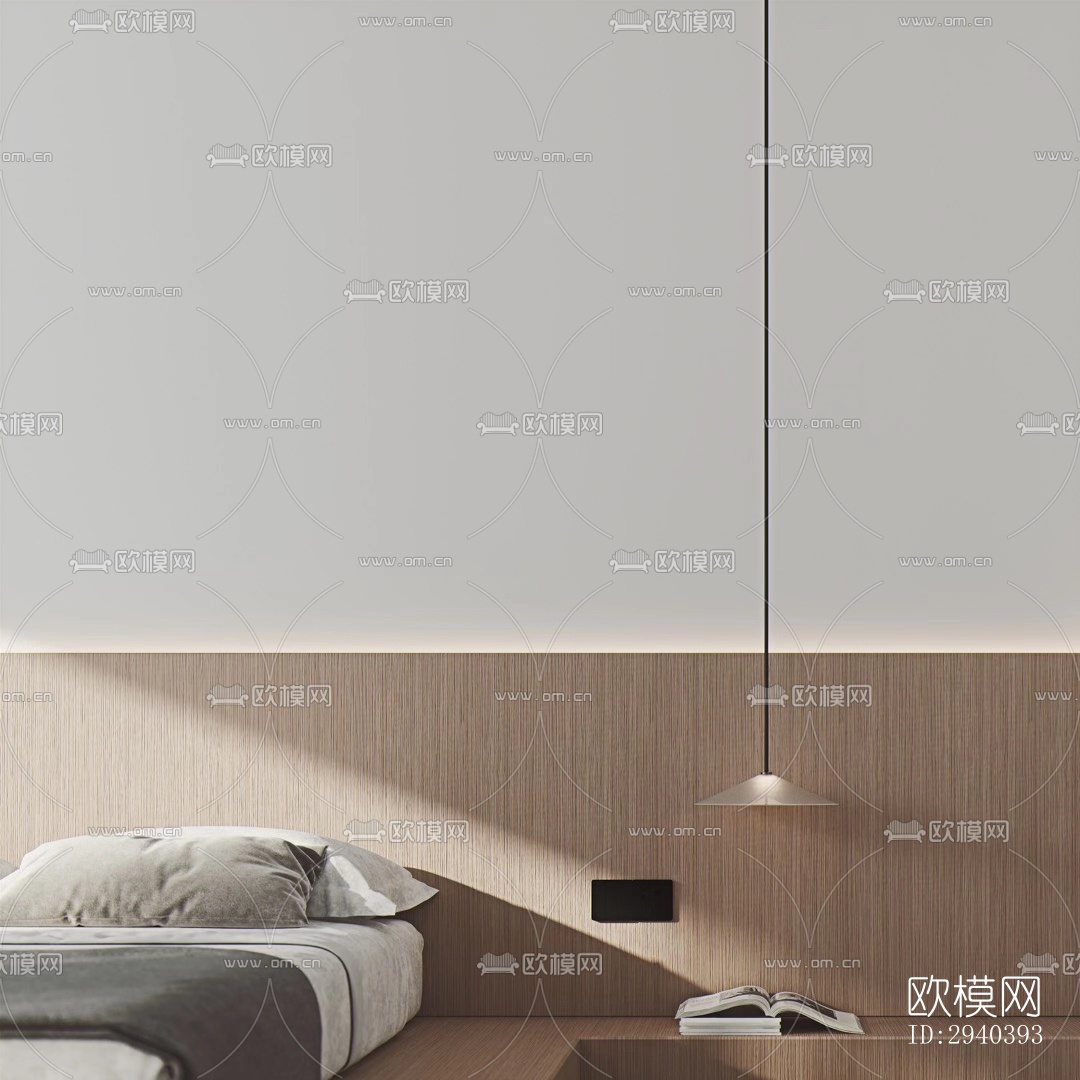 现代平层效果图下载（渲染图4）