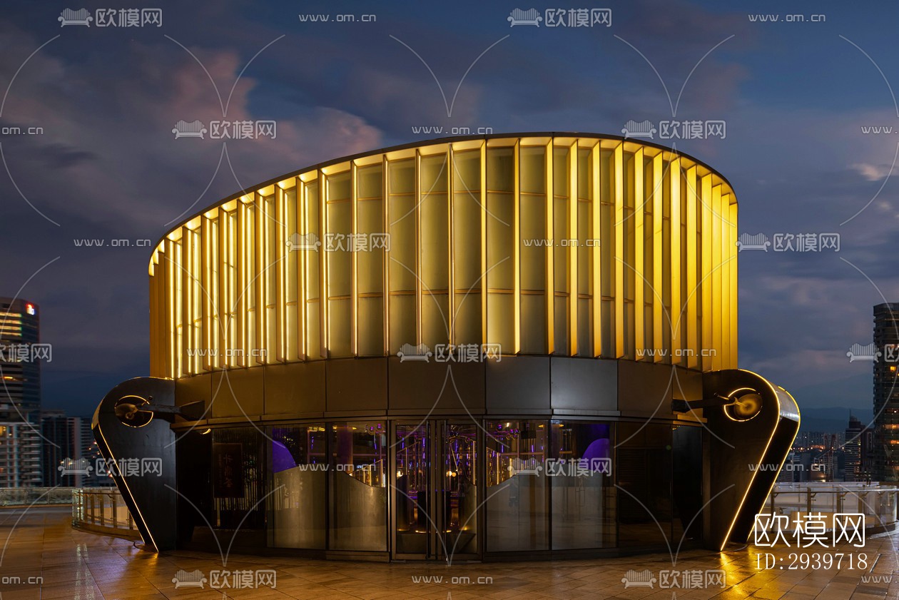 工业风酒吧效果图下载（渲染图17）