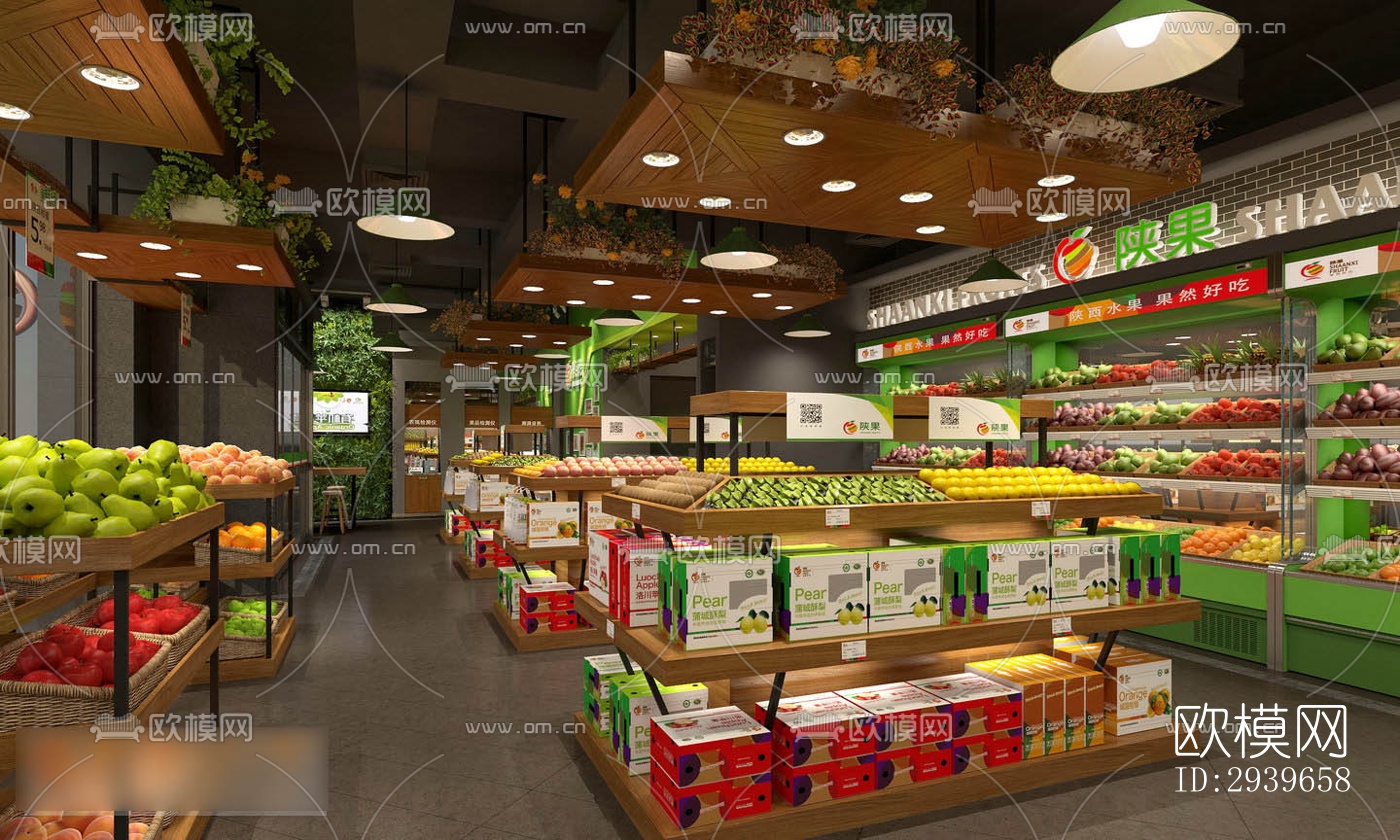 现代零售店铺效果图下载（渲染图12）