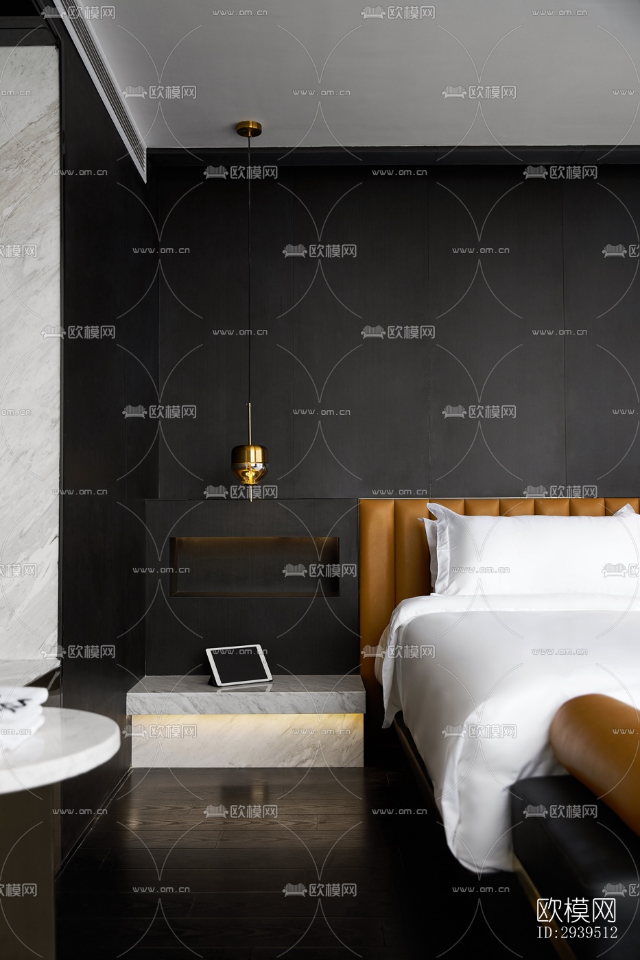 现代酒店民宿效果图下载（渲染图5）