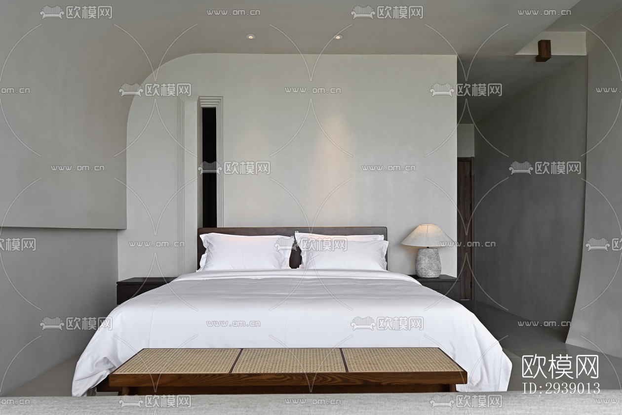 侘寂酒店民宿效果图下载（渲染图16）