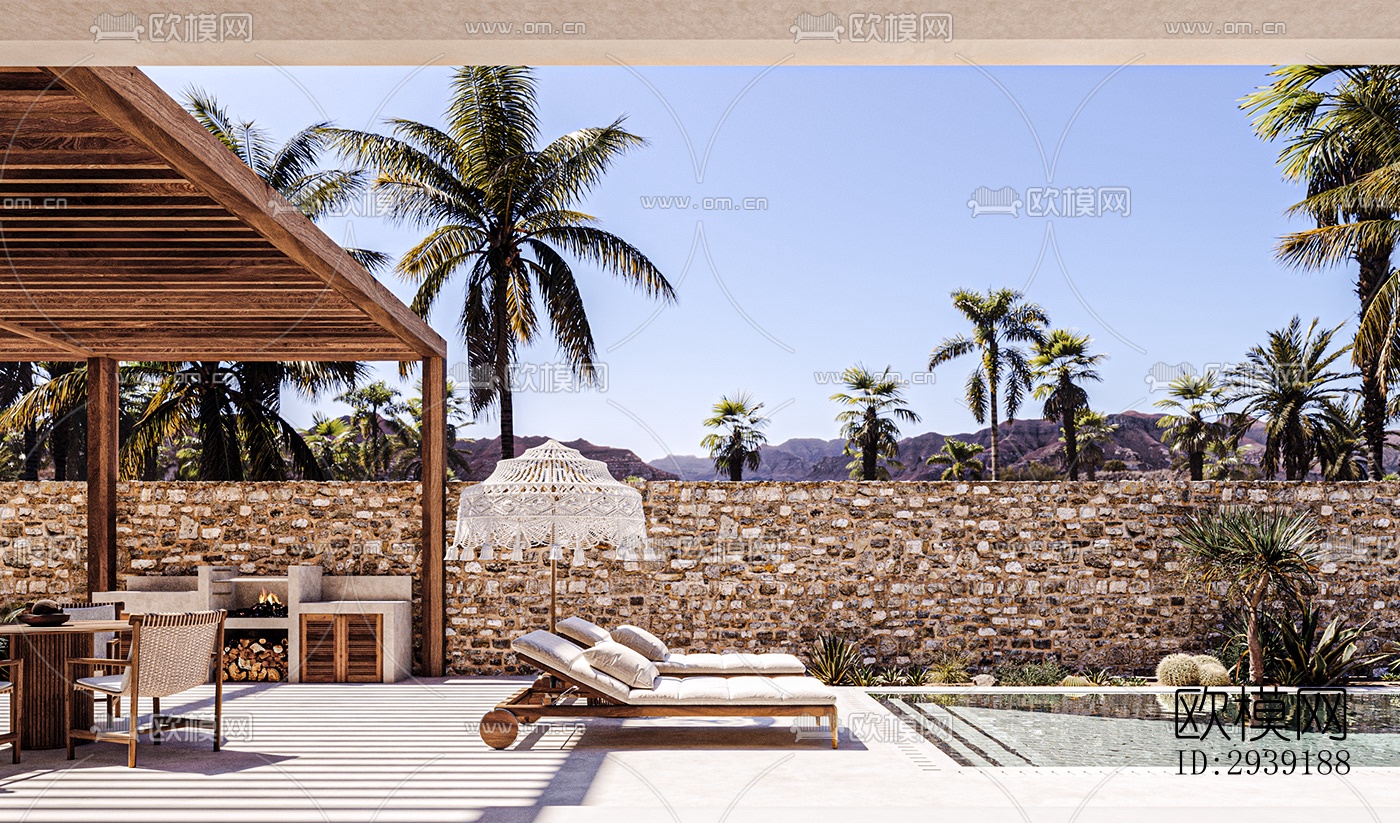 北欧酒店民宿效果图下载（渲染图13）