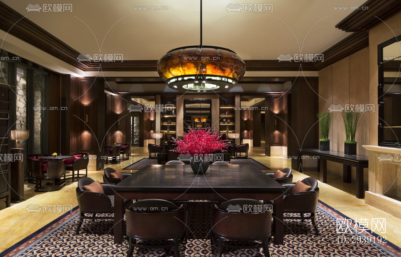 后现代酒店民宿效果图下载（渲染图8）