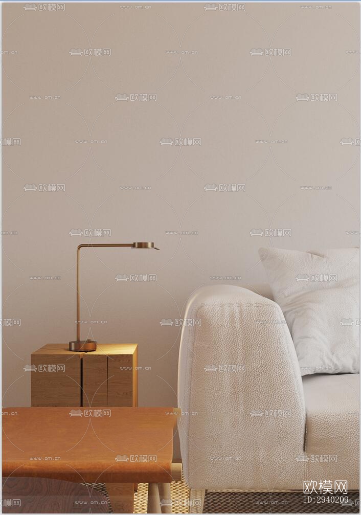 日式平层效果图下载（渲染图3）