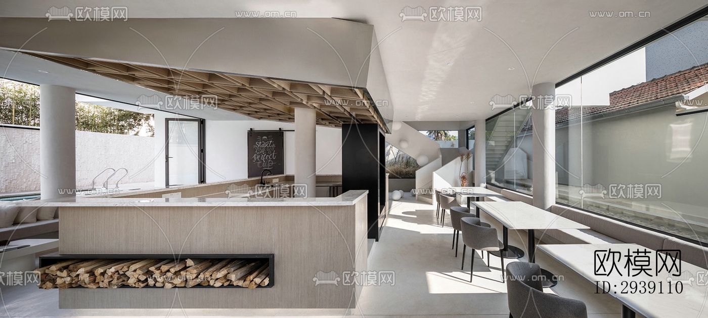 北欧酒店民宿效果图下载（渲染图4）