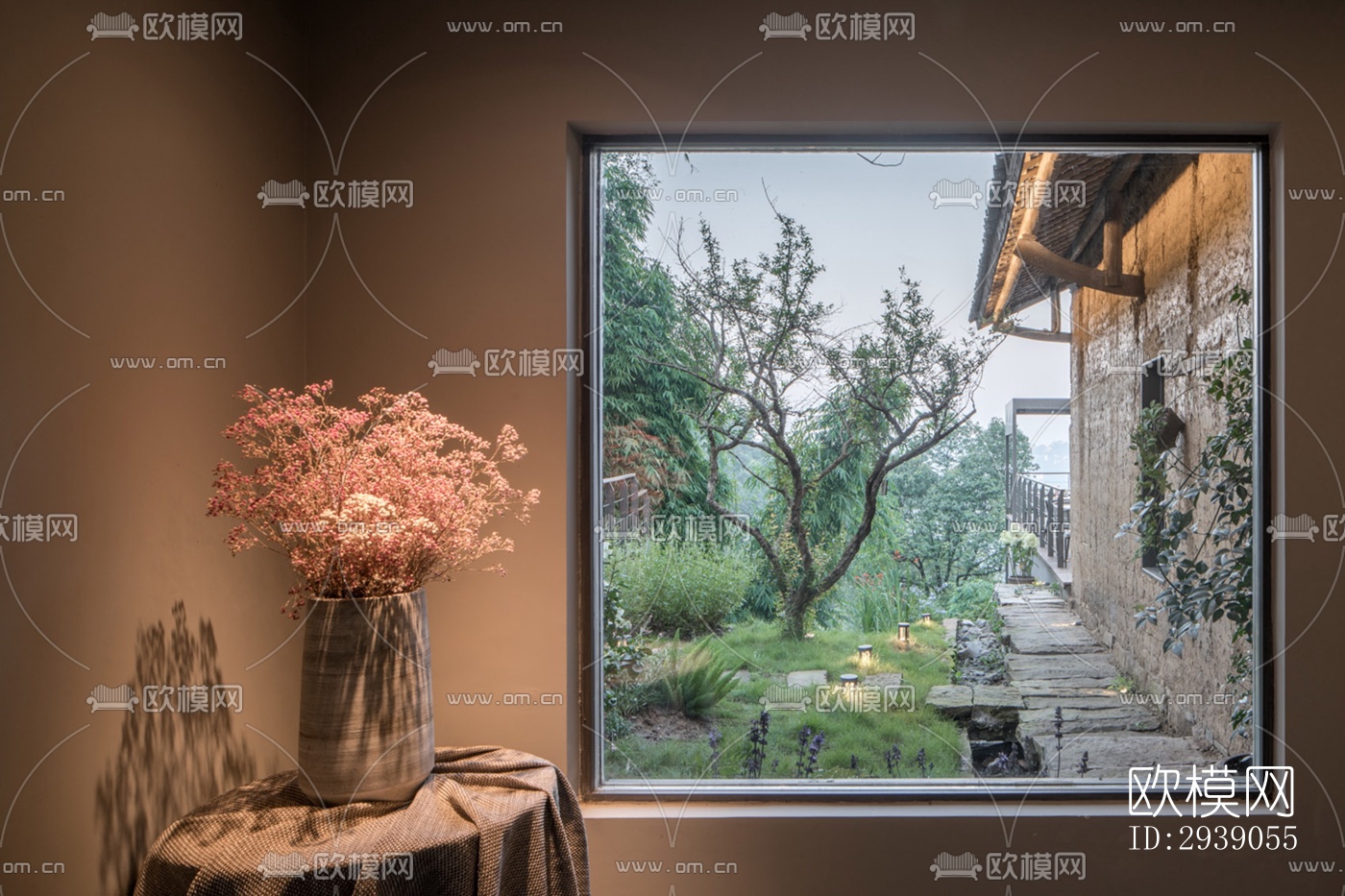 侘寂酒店民宿效果图下载（渲染图15）