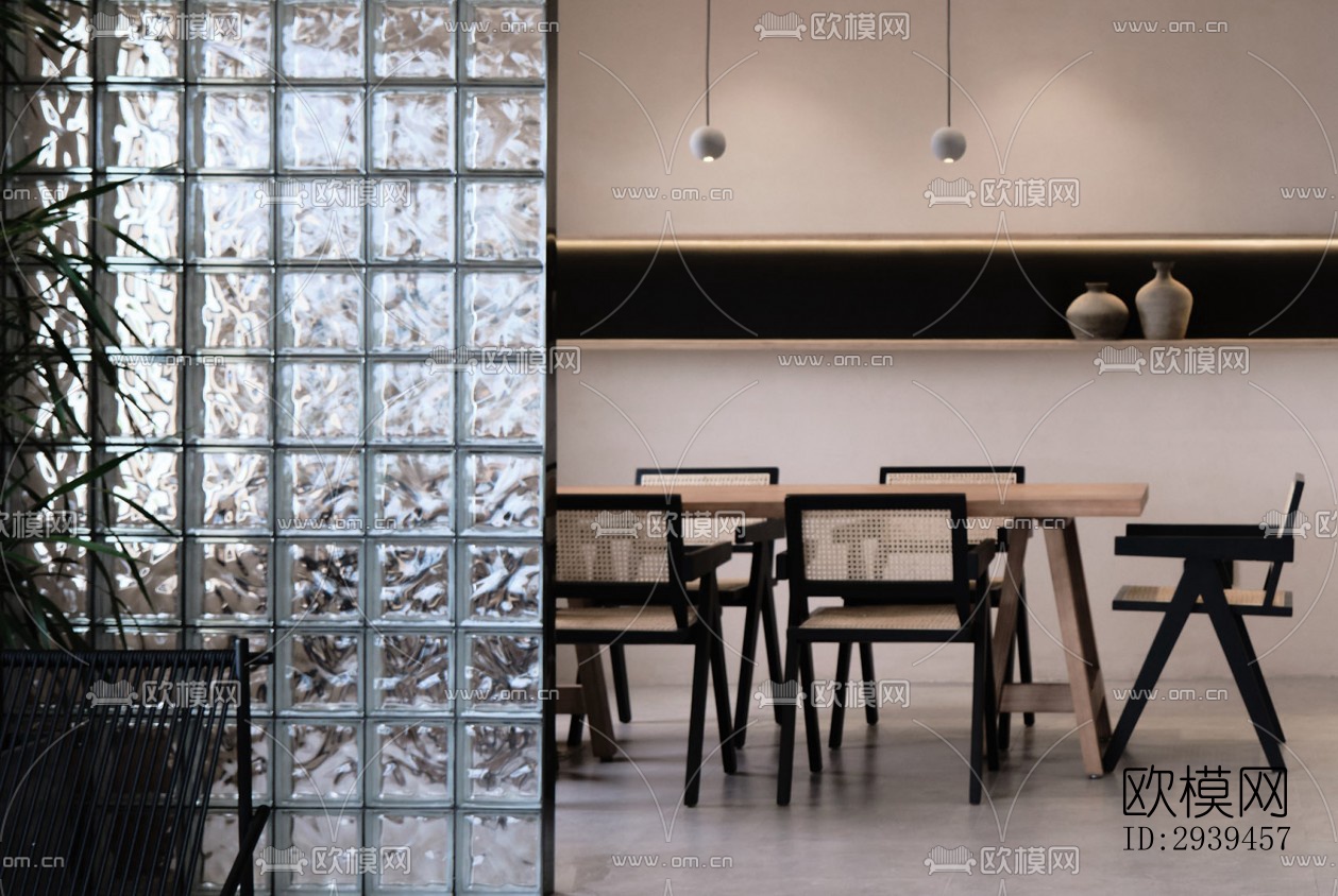 现代酒店民宿效果图下载（渲染图19）