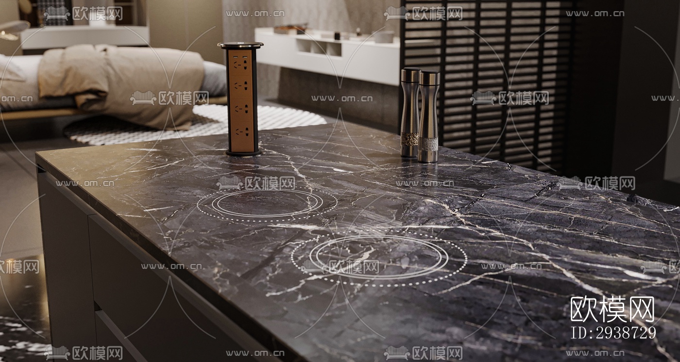 现代展览展厅效果图下载（渲染图9）