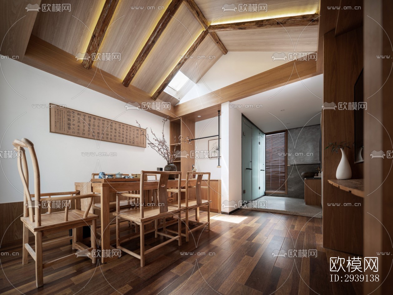 北欧酒店民宿效果图下载（渲染图9）